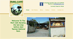 Desktop Screenshot of parkcafe.co.nz
